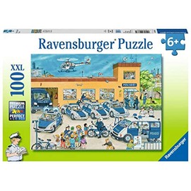 Ravensburger 10867 Jigsaw Puzzle 100 Pieces Police Station Theme