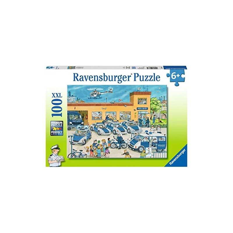 Ravensburger 10867 Jigsaw Puzzle 100 Pieces Police Station Theme