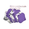 Lilind® 6 Pack Organic Cloth Pads Starter Set, Free Zip