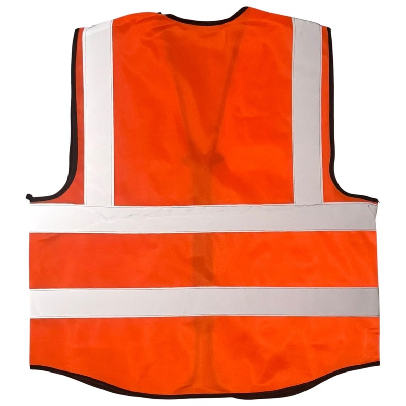Chaleco Brigadista De Seguridad Industrial Con Reflejantes De Alta Visibilidad