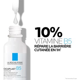 La Roche-Posay Cicaplast B5 Sérum, concentrado reparador e hidratante facial, 30 ml.