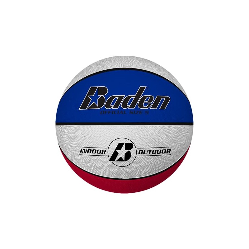 Baden Basic Basketball - Classic Rubber Basketball for Training, School