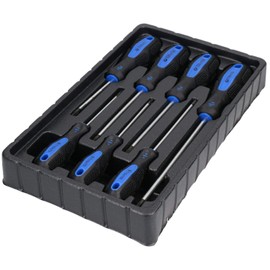 7pc Torx Star Magnetic Screwdriver Set with Cushioned Grip T10 - T30