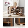 VASAGLE CUSTOS Collection - Shoe Bench, Storage Bench with Padded