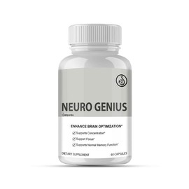 Neuro Genius Advanced Cognitive Support Supplement to uplock Brain Potential