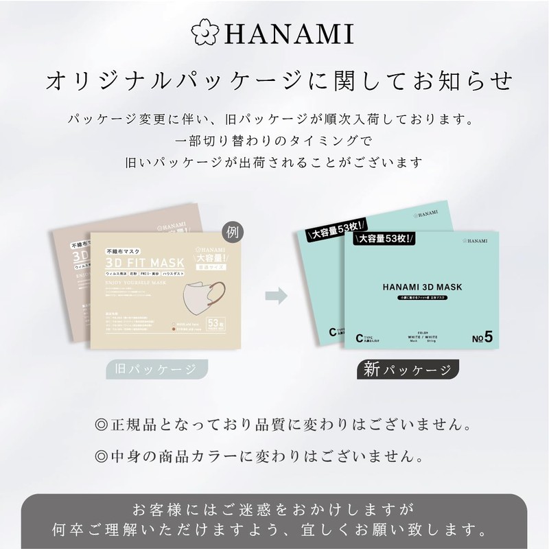[sumalala] マスク 立体 不織布 53枚 3dマスク バイカラー 血色マスク 耳が痛くならない 肌に優しい使い捨てマスク