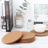 Cobenga Cork Coasters, 6 Pack Thick Cork Mats for Hot