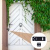 GTILE 6 Pcs Lock Hasp Latch, 3 Inches Black Padlock