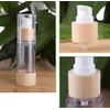 2 x 30ml Empty Plastic Vacuum Pump Bottles Lotion Dispenser