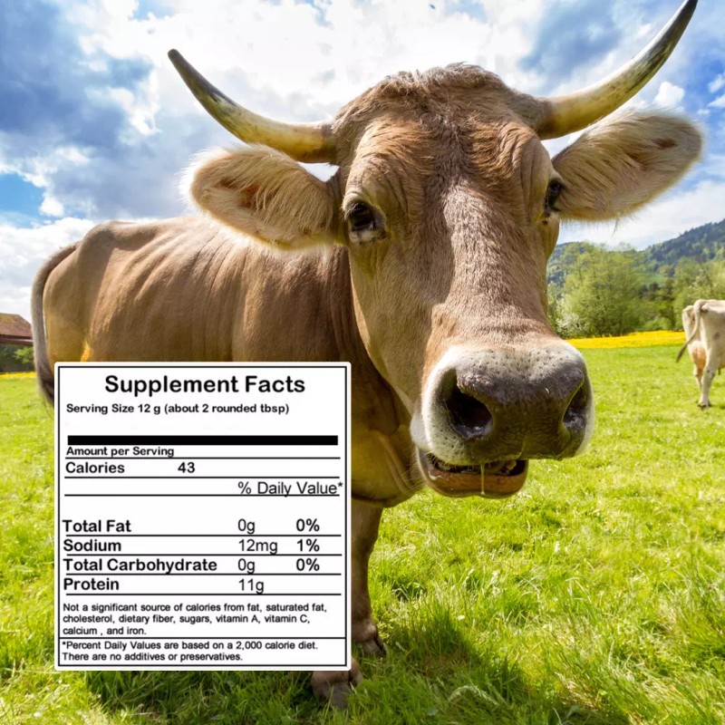 Sun Cow Grass Bone Broth Powder - Pure Protein Organics