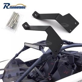 risemotom8 For 2017-2024 Can-Am Maverick X3 Max 42" LED Light Bar Upper Roof Mount Brackets