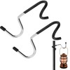 Lantern Hangers, Set of 2, Camping Pole Light Hook, S-Shaped