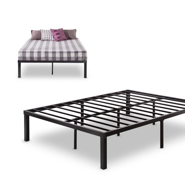 Zinus Luis Quick Lock 16 Inch Metal Platform Bed Frame