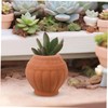 Totority 4Pcs Mini Terracotta Pots for Succulents Cute Clay Planters