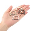 sourcing map 4 x 25 mm (0.98 inches) U-shaped horseshoe