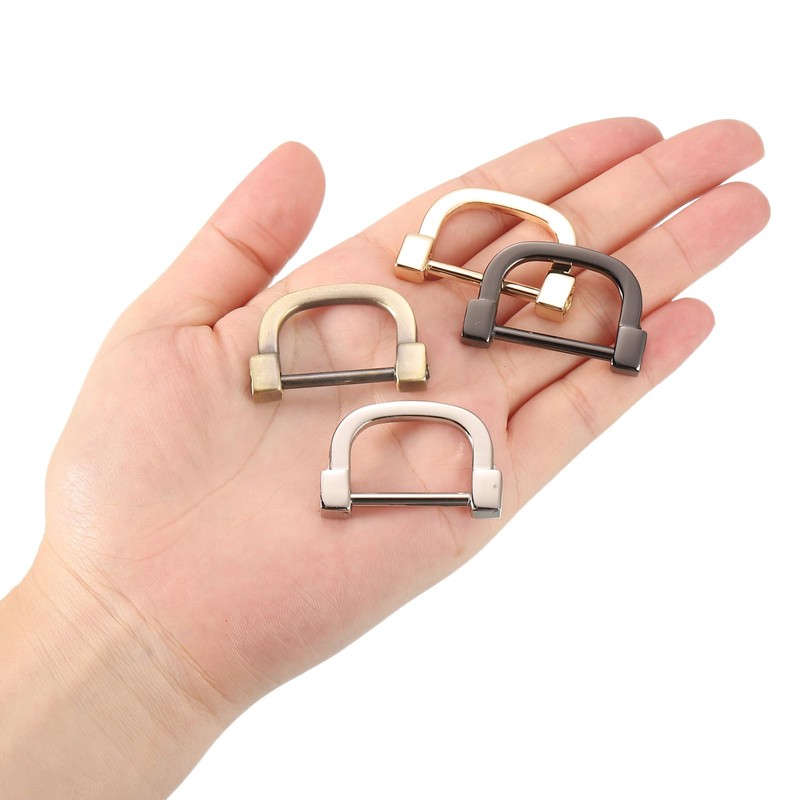sourcing map 4 x 25 mm (0.98 inches) U-shaped horseshoe