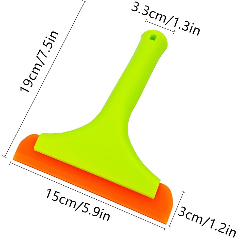 Super Flexible Silicone Squeegee, Auto Water Blade, Water Wiper, Shower