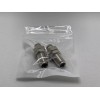 Air Suspension Fittings 2x 2” Long 3/8” PTC To 3/8”