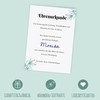 Letter Paper with Flower Motif in DIN A4 Format –