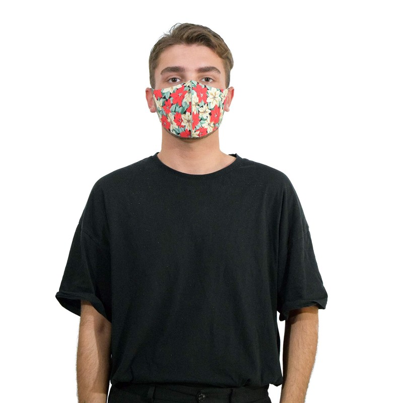 Basic Sense CHRISTMAS Copper Ion Infused Washable Reusable Face Coverings