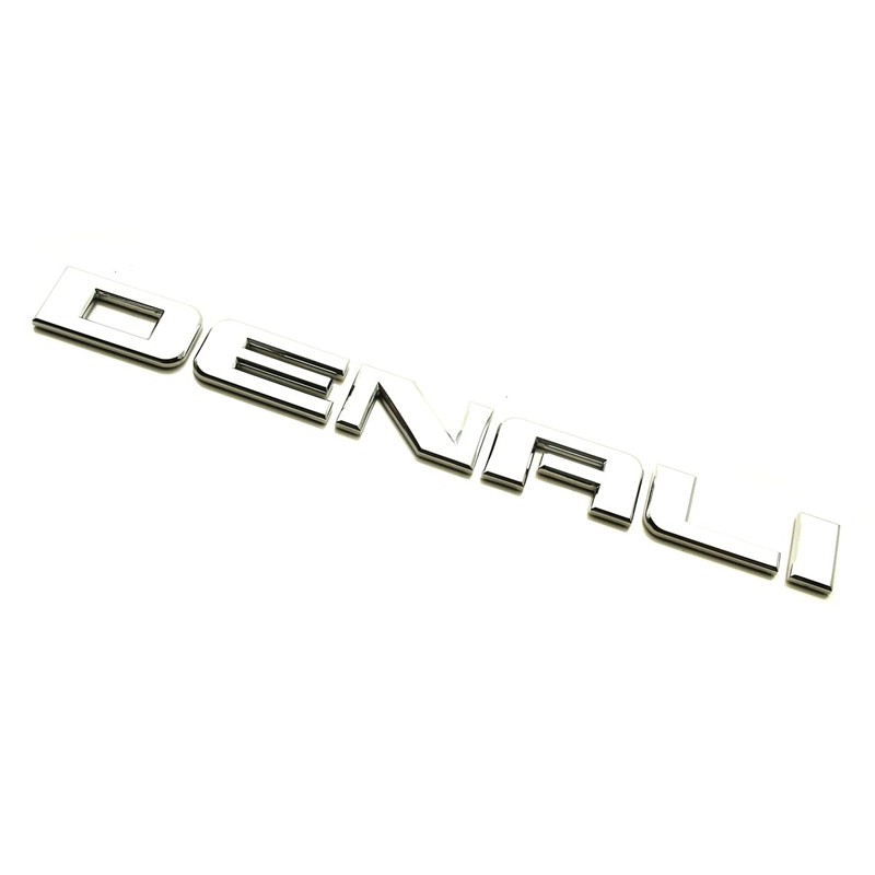 3pcs Denali Nameplate Emblems Badge Replacement for Gm 07-16 Yukon