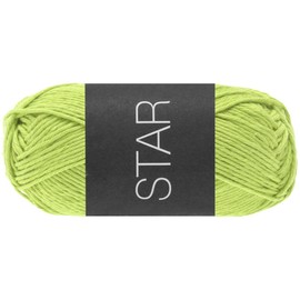 LANA GROSSA Star Pot Holder Cotton Hand Knitting Yarn Made of 100% Cotton 50 g Wool for Knitting and Crocheting 90 m Yarn