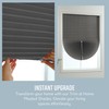 Cut-at-Home Cordless 100% Blackout Cellular Fabric Pleated Window Shade Pull-Down