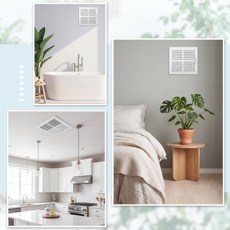 3 Pcs 10 X 10 Inch Interior Size Ceiling Register