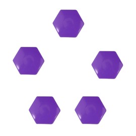 ALING Car Wheel Nut Lug Hub Covers Bolt Cap Dust Cover Cap Protector Purple Bolt Cover Prime Part with Removal Tool（20PCS ）