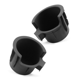 Hulyxayfave Right Left Side Jump Seat Center Console Cup Holder Insert Fit for Ford Super Duty F250 F350 F450 F550 2011-2019, Replace BC3Z-2813562-DA BC3Z2813562EA, 2 Packs