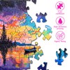 Ginfonr Puzzle 1000 Teile, Sternenhimmel Puzzle Erwachsene Herausforderndes Rätsel,Beobachter Puzzlespiele