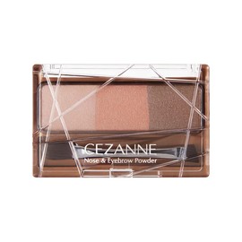 Cezanne Nose & Eyebrow Powder 05 Coral Brown Eyebrow Powder Nose Shadow with Brush 1pc (x1)