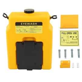 Eye Wash Station 53L 14 Gallon Wall Mounted Safety Eye Washing Station z2
