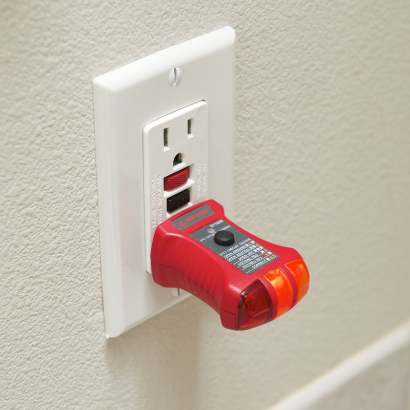 Amprobe ST-102B Socket Tester with GFCI