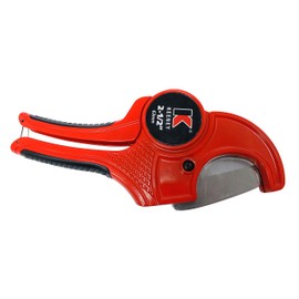 Plumb Pak K840-102 Automatic Pipe Cutter, 2-1/2 in High Carbon Steel Blade, Aluminum Alloy Body, 2-1/2", Red
