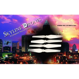 Potensic T35 GPS FPV RC Drone 2A 2B Propeller Blades  (White)