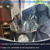 Midimttop Motorcycle WindScreen Windshield Windproof Protector Flyscreen Pare-brise Front Fairing