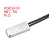 uxcell KSD9700 Thermostat, 90℃ Normally Open Temperature Switch Thermal Switch,