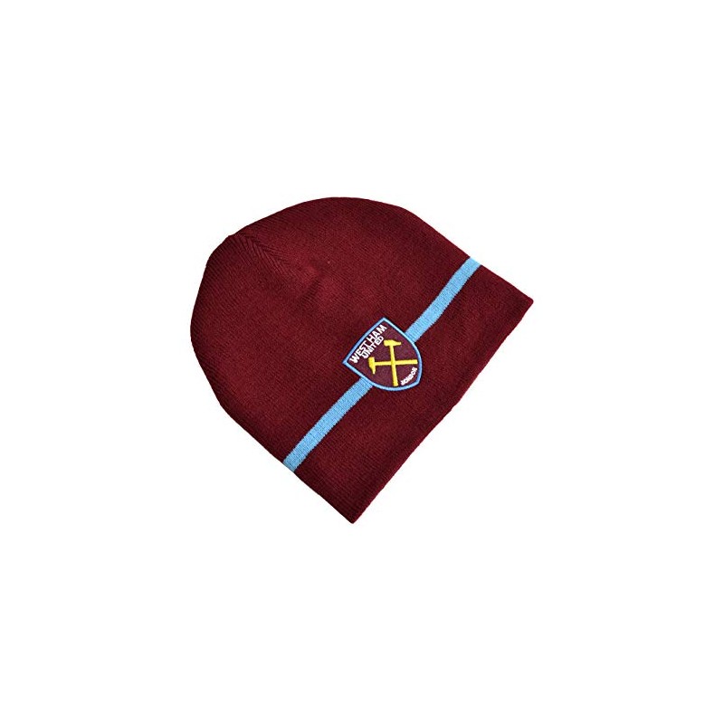 West Ham United Knitted Beanie Hat Claret