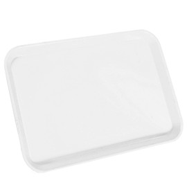 1Pcs Autoclavable Dental Procedure Tray Lockable Set up Flat Trays Size B (Ritter),Plastic Instrument B-Lok Flat Trays, 13.25 x 9.75X 0.875 Inches (1, Pure White)