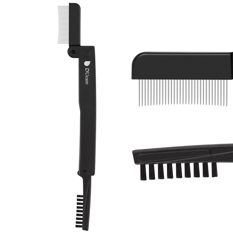 DUcare Eyelash Comb Separator Eyelash Eyebrow Mascara Brush Applicator Eyelash