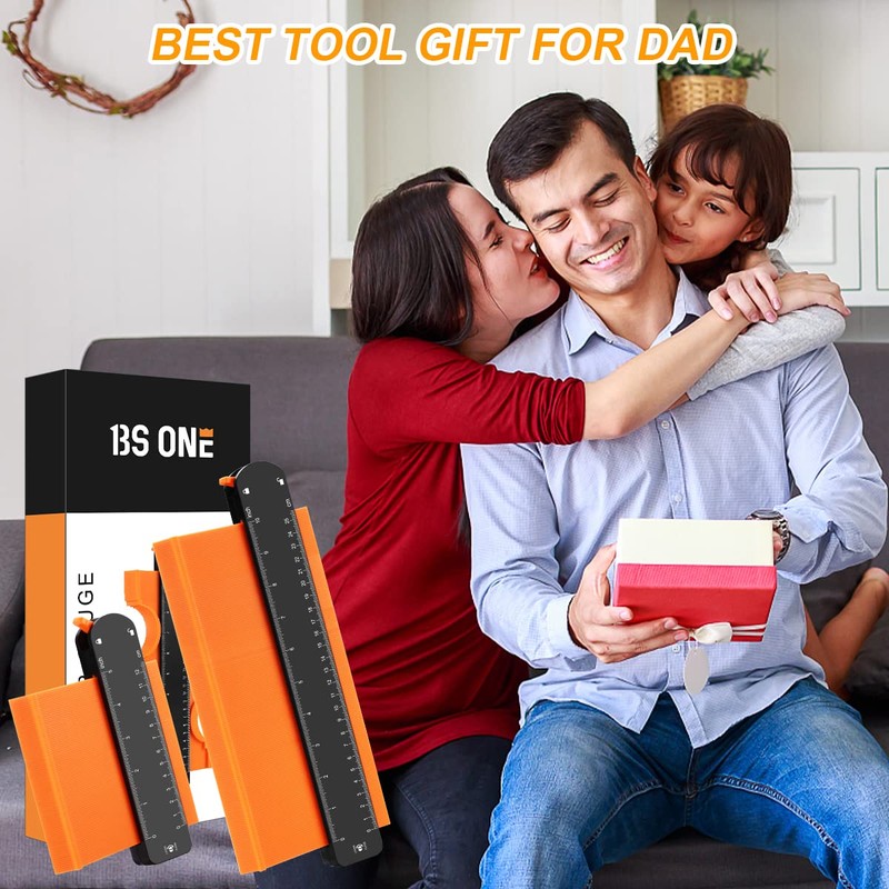 BS ONE Contour Gauge, 10" and 5" Contour Duplicator with