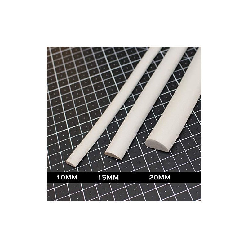 20mm Half Round Pro Grade HD Foam Dowel