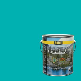 Rodda Paint CASCADIA XL Exterior Satin Paint & Primer in One, 1-Gallon, Pleasant Stream