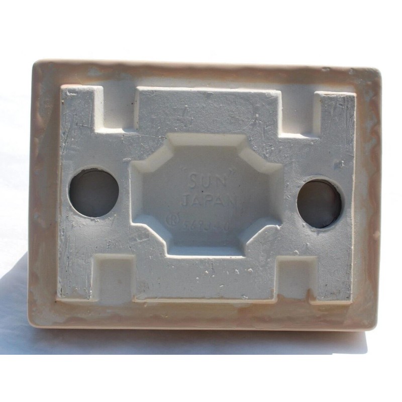 Sun Vintage Suntan Peach Tan Ceramic Toilet Paper Holder Bathroom