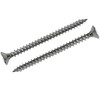 M4 Wood Screws Zinc Plated Silver Long 2.5 inch (0.16"