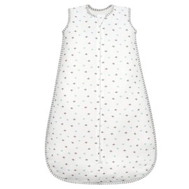 LILBESTIE Baby Sleeping Bag 1.5 Tog, Sleeping Bag Baby 6-12 Months 100% Cotton Infant Sleep Sack Baby Wearable Blanket, Stars