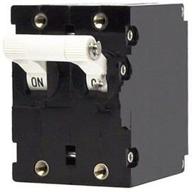 Carling AA2-B0-26-630-1B1-C , Circuit Breaker; Hyd/Mag; Hndl; Cur-Rtg 30A; Panel; 2 Pole; Vol-Rtg 277/80VAC/VDC
