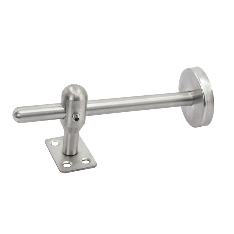 Handrail Holder Stainless Steel Adjustable Handrail Carrier, Pack of 2