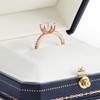 Oirlv Ring Box PU Leather Ring Boxes Ring Organiser Box